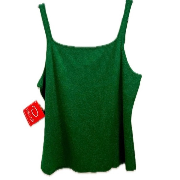 Oscar De La Renta Sweater Tank Top blouse, NWT - Picture 2 of 3